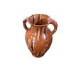 Image 2 : 3-Pcs 3 Assorted Abstract Ceramic Vases and Pitcher, Tallest H11.5"