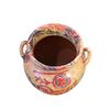 Image 3 : Earth Tone Ceramic Urn, H12.5"