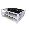 Image 3 : White Square Coffee Table, H18" x 43" x 43"