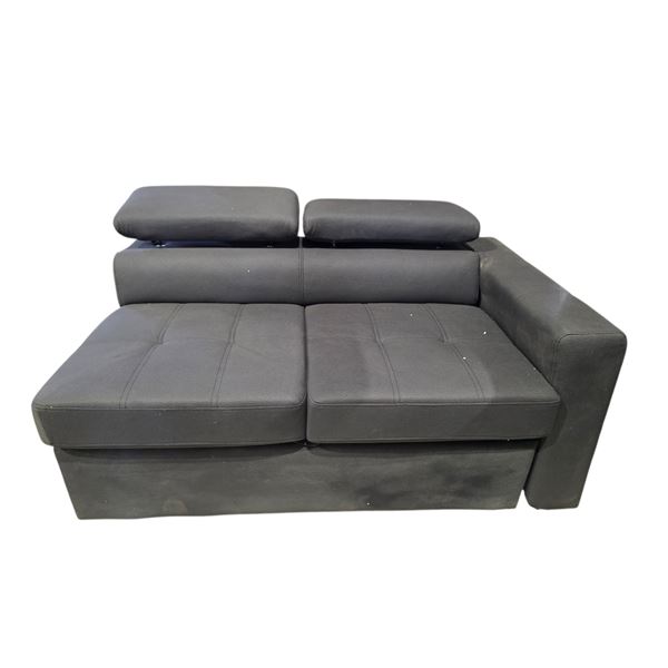 Dark Grey 1-Pcs Right-Arm Facing Piece