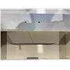 Image 2 : White and Black Curved 5-Drawer Chest, H47" x W35.5" x D21"