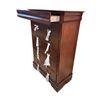 Image 3 : Dark Cherry 5-Drawer Tall Chest, H47" x W32" x D16"