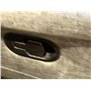 Image 5 : Modern Charcoal Grey Fabric Recliner - Plush Biscuit-Tufted Back & Seat