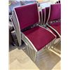 Image 2 : 10 pc Italian Designer Zilli Style Chair - Minimalist Stacking Side Chair