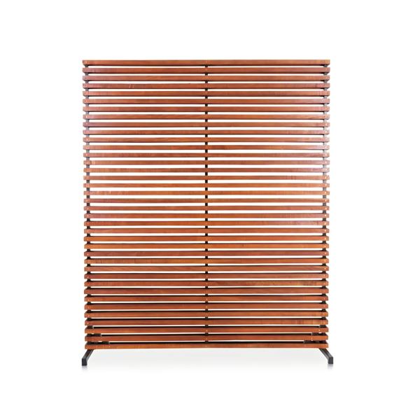 Moe's Dallin Screen Brown in box 60.0” W X 3.0” D X 72.0” H