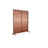 Image 2 : Moe's Dallin Screen Brown in box 60.0” W X 3.0” D X 72.0” H