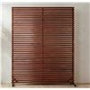 Image 3 : Moe's Dallin Screen Brown in box 60.0” W X 3.0” D X 72.0” H