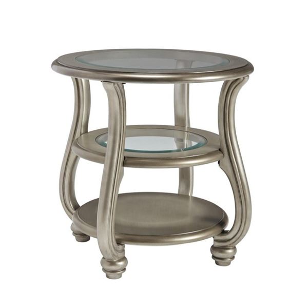 BNIB - Signature Design by Ashley - Coralayne End Table, H26" x 26" x 26"