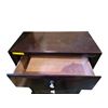 Image 4 : Dark Wood 5-Drawer Chest, H48" x W31.5" x D16.5"
