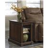 Image 2 : BNIB - Signature Design by Ashley - Lamonte Brown Chair Side End Table, Lamonte - H25" x W16.38" x D
