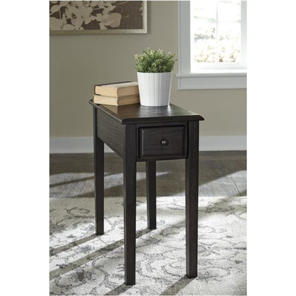 BNIB - Signature Design by Ashley - Solid Wood Chair Side End Table, H24" x W12" x D24"