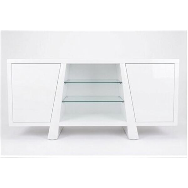 BNIB - Grey Marble Effect Ceramic Sideboard, W 166 x H 86 x D 45 CM