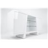 Image 2 : BNIB - Grey Marble Effect Ceramic Sideboard, W 166 x H 86 x D 45 CM