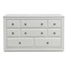 Image 1 : Classic White 9-Drawer Double Dresser