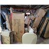 Image 1 : Large lot of assorted furniture - headboards, footboards, tables, chairs etc.