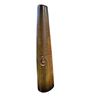 Image 2 : 5PC - New 21" Tall Artistic Earth-Tone Floor Vase - Tapered Silhouette with Diamond Floral Inlay