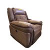 Image 1 : Modern Chestnut Power Recliner - Multi-Texture Performance Fabric & USB (missing adapter)