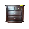 Image 2 : Set of 2 Traditional Espresso Bedside Table, 1 BNIB