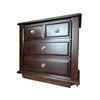 Image 1 : BNIB - Set of 2 Traditional Espresso Bedside Table (handles & legs inside drawers)