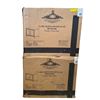 Image 3 : BNIB - Set of 2 Royal Classics Claire Chocolate Night Stands