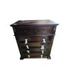 Image 1 : New - Traditional 5-Drawer Chest in Dark Cherry Finish