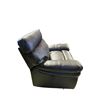 Image 3 : New - Amax Leather Power Reclining Armchair in Dark Brown