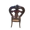 Image 4 : Homelegance Deryn Park Traditional Side Chair – Cherry Finish