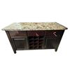 Image 1 : New 3-Drawer, 2-Door Dining Buffet with 12-Bottle Wine Rack