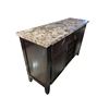 Image 3 : New 3-Drawer, 2-Door Dining Buffet with 12-Bottle Wine Rack
