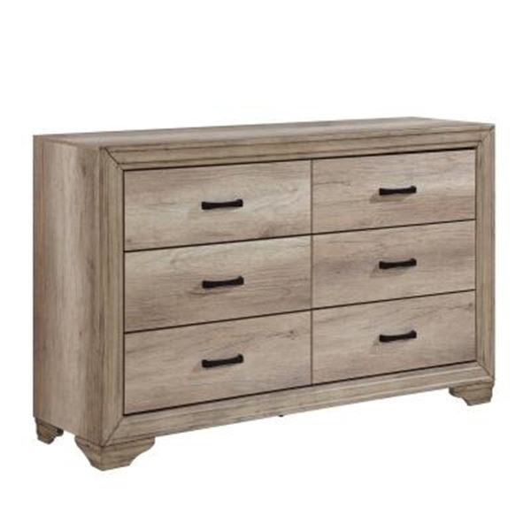 New Mazin Furniture Lonan 6-Drawer Dresser – Vicki Collection