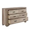 Image 2 : New Mazin Furniture Lonan 6-Drawer Dresser – Vicki Collection