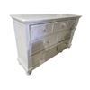 Image 3 : BNIB - New Bright White 6-Drawer Dresser with Dovetail Artistry