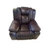 Image 2 : New Amax Leather Top-Grain Leather Power Recliner with Memory Foam Seating