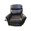 Image 2 : New Signature Design by Ashley Black Leather Manual Recliner