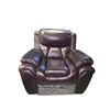 Image 2 : New Amax Leather - Dark Cherry Premium Top-Grain Leather Manual Recliner