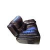 Image 3 : New Amax Leather - Dark Cherry Premium Top-Grain Leather Manual Recliner