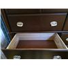 Image 3 : New  Dark Cherry Dresser featuring Polished Silver-Tone Hardware