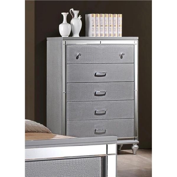 New Hollywood Swank 5-Drawer Chest