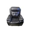 Image 1 : New Amax Leather Black Leather Manual Recliner