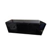 Image 1 : Designer Style High Gloss Black Credenza – Polished Mirror Finish, Modern Aesthetic