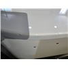 Image 5 : Modern High-Gloss White Capsule Dresser - Curved Designer Buffet Cabinet