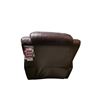 Image 4 : New - Amax Leather - Sleek Espresso Leather Power Reclining Lounge Chair - Brass Stud Trim Detail