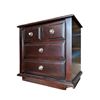 Image 1 : Set of 2 New White Nightstands - picture for reference only, actual color is white