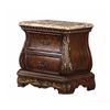 Image 1 : Set of 2 BNIB - Cleopatra Nightstands with Marble Top