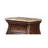 Image 2 : Set of 2 BNIB - Cleopatra Nightstands with Marble Top