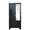 Image 2 : New Goorej Metal Cabinet with Mirror & Key approx. 77in H x 36in x 20in