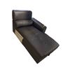 Image 2 : New Modern Black Chaise with Arm