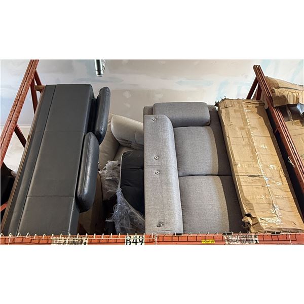 Group of assorted furniture parts