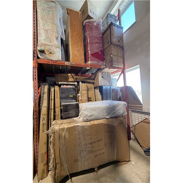 Large lot of assorted furniture