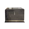 Image 2 : BNIB - Contemporary Grey Walnut 3 Drawer Dresser